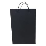 Black Paper Carry Bag (L)