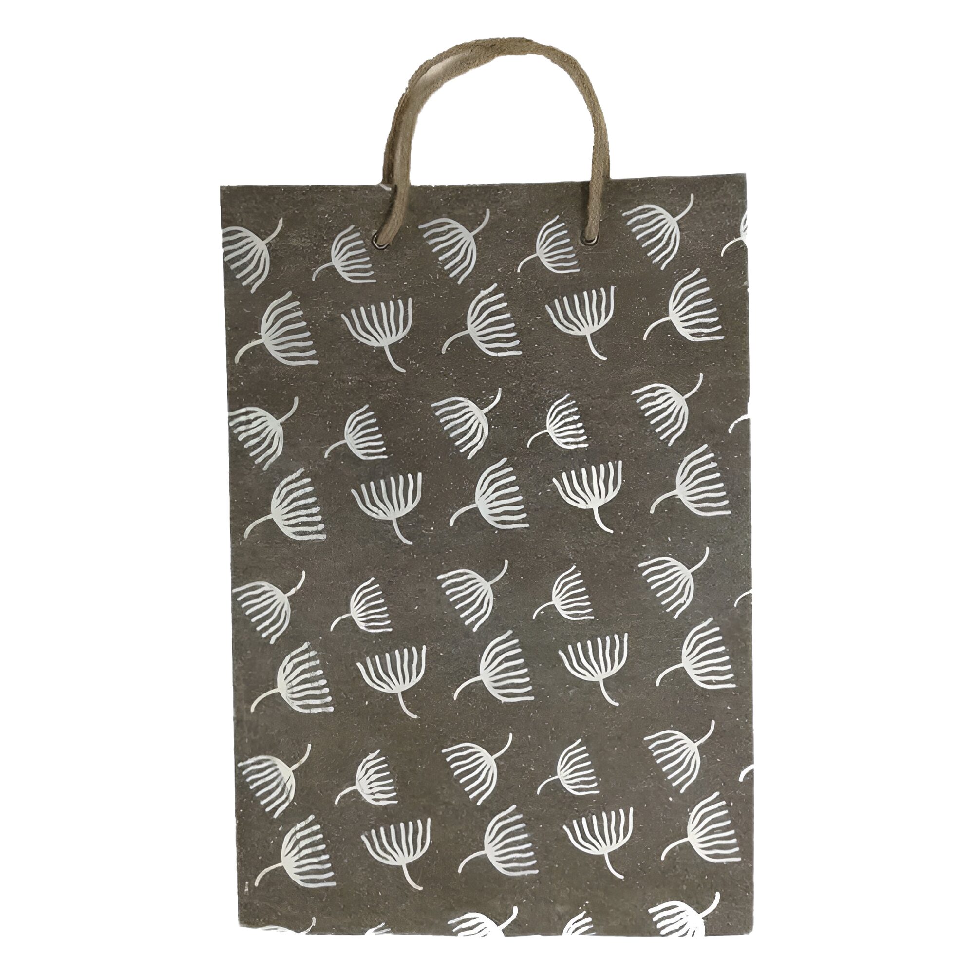 Upcycled Flax Carry Bag (L)