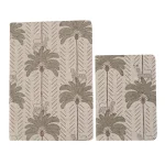 A5 & A6 Set Notebooks – Green Tree Leopard Design