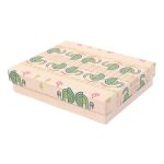 Gift Box - Banana Paper - Screen-Printed Elephant Design