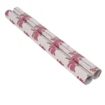 Gift Wraps – Pink Tree Leopard Off-Set Print, Sustainable Spent Barley Paper (Set of 2)