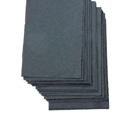 Grey handmade cotton paper