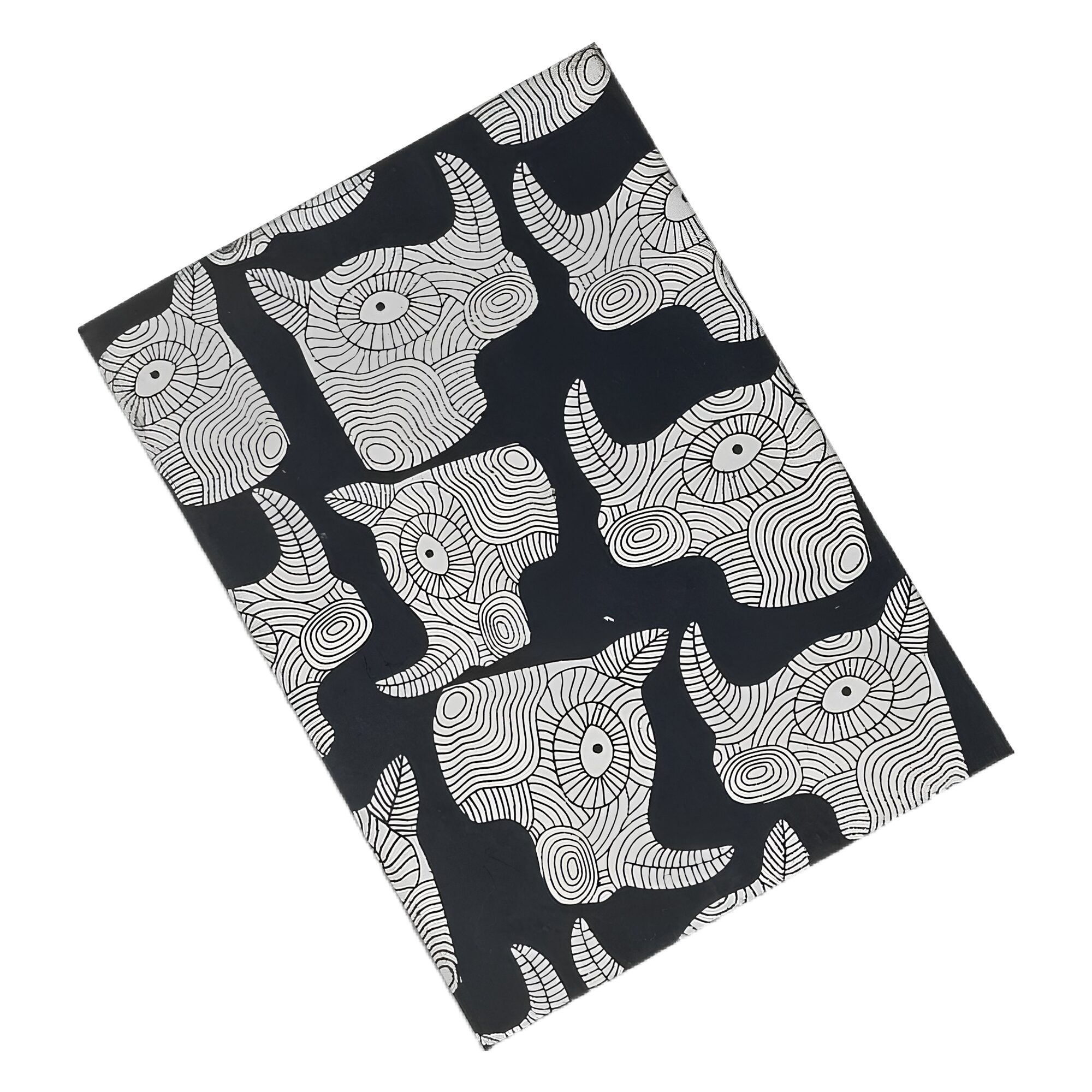 Notebook Hardbound A5 - Rhino Print