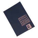 Notebook Hardbound A5 - Squares Print