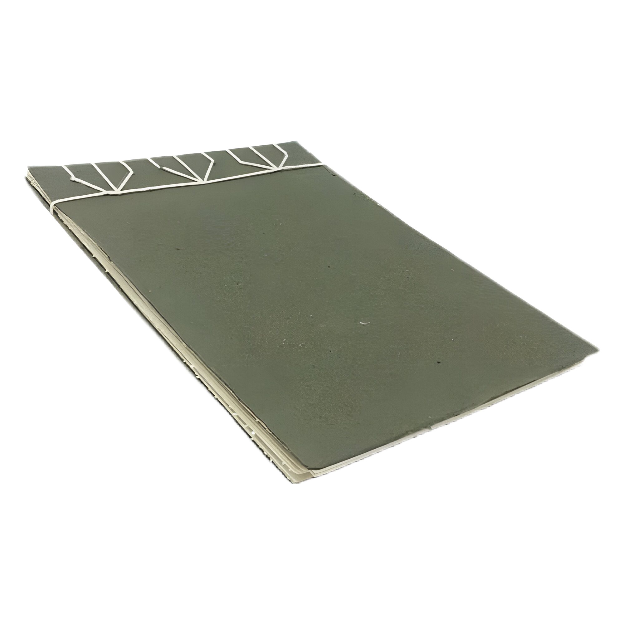 Japanese Stitch Notebook A5 – Green